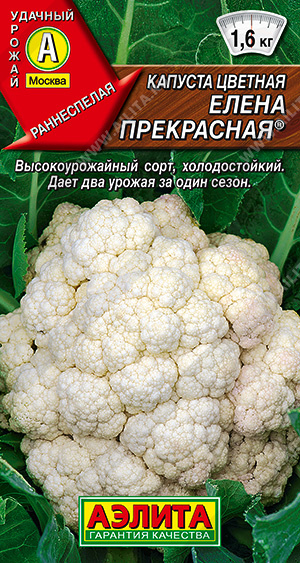 Капуста цветная Елена Прекрасная 0,3г (Аэлита)