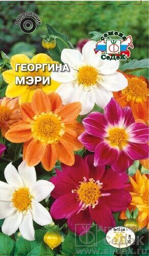 Георгина Мэри смесь однолетник 0,15г (Седек)