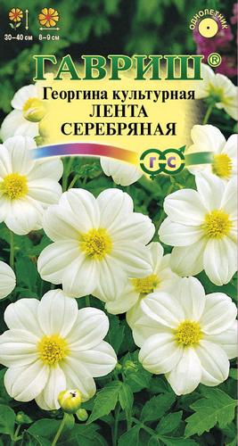 Георгина Лента серебряная однолетник 0,2г (Гавриш)