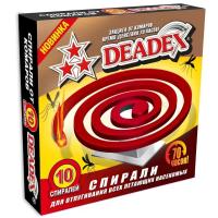 СПИРАЛИ Deadex от комаров (цвет спиралей красный) (Оборонхим)(60шт)