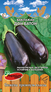 Баклажан Дон Батон 0,1г (Премиум) 