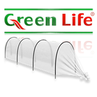Парник GreenLife 8,5м ширина 100см,высота 90см 9 дуг (укрывной) (ВС)