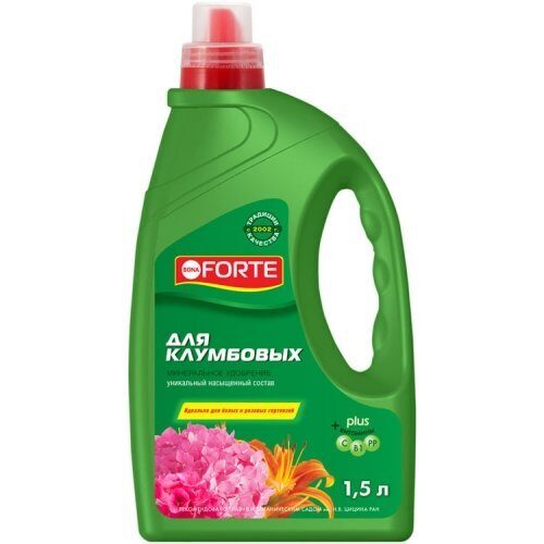 Бона Форте 1,5л для голубых гортензий и  декоративных кустарников (БФ)(4шт)