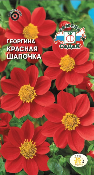 Георгина Красная шапочка однолетник 0,15г (Седек)