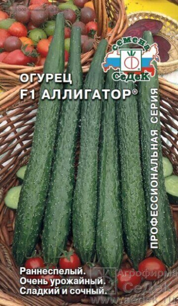 Огурец Аллигатор F1 0,2г (Седек)